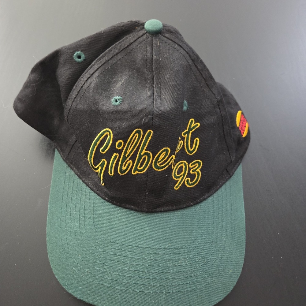 Vintage Gilbert Brown Green Bay Packers Burger King Distressed Snapback Hat Cap